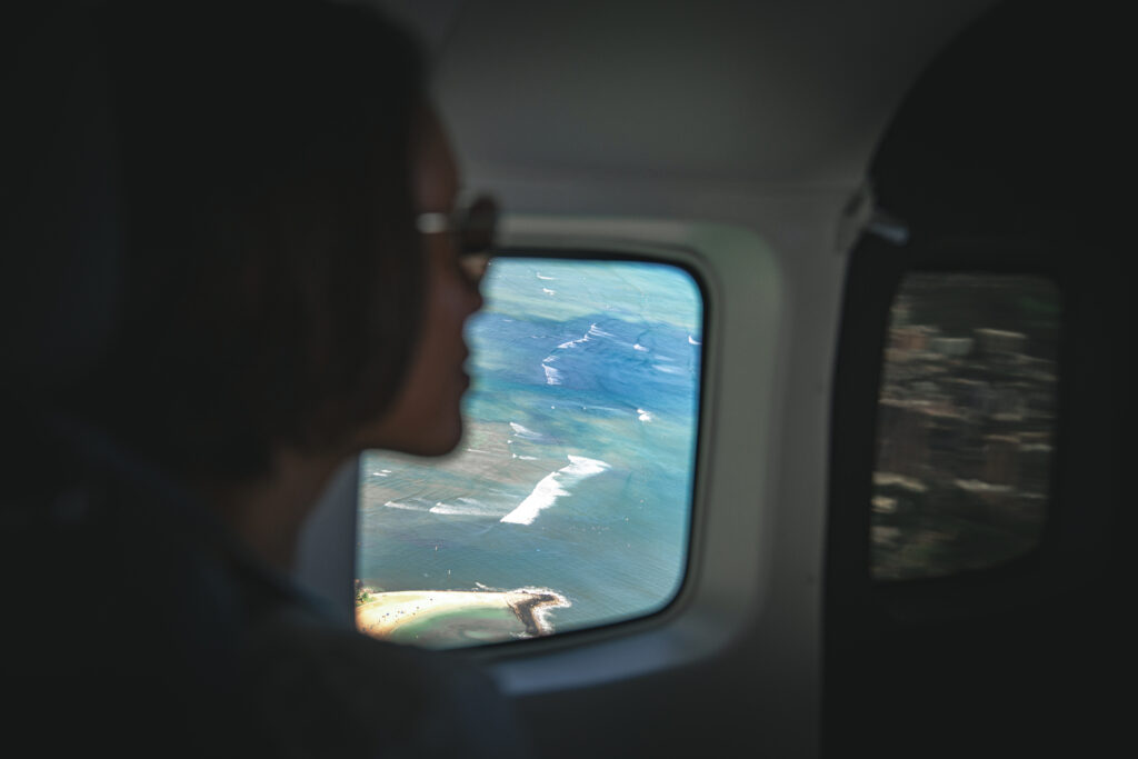 MOKULELE IN FLIGHT